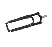 Moliuoly Fourche à suspension mécanique en alliage d'aluminium pour VTT, verrouillable mécaniquement avec commande d'épaule, amortissement réglable pour conduite tout-terrain, construction légère de