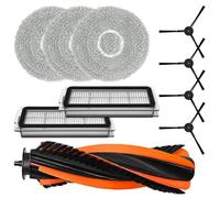 Moliuoly Kit de balai d'essuie-glace avec filtre à brosse principale pour robot aspirateur Cecotec Conga X70