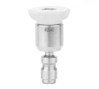 Moliuoly Kit de buses de nettoyeur haute pression rotatives à 360° pour raccord rapide 1/4", buse de pulvérisation en acier inoxydable 4000 psi, remplaçable pour nettoyeur haute pression Kärcher