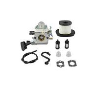 Moliuoly Kit de carburateur pour Stihl BG86C SH86C BG86CE BG86Z souffleur de feuilles de rechange pour Zama C1M-S261B 4241 120 0623 avec attrape-étincelles en métal robuste et facile à monter