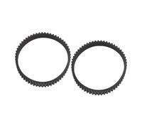 Moliuoly Lot de 2 courroies d'entraînement dentées en caoutchouc de qualité supérieure, durables et flexibles, compatibles avec Black & Decker 7696 type 6-7 KW715 BD713