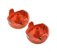 Moliuoly Lot de 2 couvercles de bobine pour débroussailleuse Black & Decker GL315 GL350 GL650 GL670 - Couvercle robuste sans outil à clipser - Durable