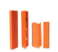 Moliuoly Lot de 2 mâchoires magnétiques de 10,9 cm pour étaux, pinces de fraiseuse et accessoires de perceuse pour tendre le bois, le métal et le plastique