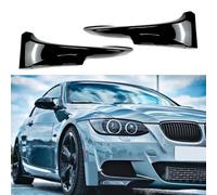 Moliuoly Lot de 2 séparateurs de pare-chocs avant pour BMW Série 3 E92 E93 M-Tech 2006-2013, revêtement de pare-chocs avant gauche et droit, montage facile, aucune modification nécessaire