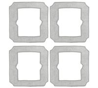 Moliuoly Lot de 4/10 tampons de nettoyage pour robot aspirateur ECOVACS et WINBOT MINI - Pièces de rechange, accessoires de nettoyage, chiffon