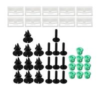 Moliuoly Lot de 40 fixations de bas de caisse pour BMW Série 3 E90 & E91 Plastique ABS avec clips pour conversion style M