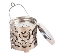 Moliuoly Mini radiateur soufflant portable en acier inoxydable : chauffage efficace pour l'extérieur au camping !