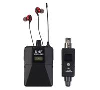 Moliuoly Moniteur intra-auriculaire sans fil UHF avec 20 canaux pour des enregistrements et des performances en direct - Qualité audio fiable et retard minimal