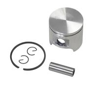 Moliuoly Montage piston 40 mm de diamètre pour tronçonneuse 340, pièce de rechange compatible avec numéro de pièce 503 870 171, matériau métallique robuste