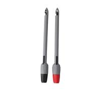 Moliuoly Multimètre Sondes de Mesure 2 Pcs Connecteur d'Isolement Prise 4mm pour Entretien Électrique Voiture 10A/1000V en Cuivre + PA Gris Rouge Noir