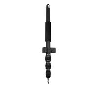 Moliuoly Perche télescopique portable de 1,5 m pour boussole, nivelleur, libellule, mesure GNSS et GPS