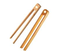 Moliuoly Pince alimentaire en bois avec aimant pour fixer les pinces à pain magnétiques à tête carrée