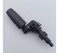 Moliuoly Pistolet à eau haute pression à 360° en cuivre avec buse rotative pour un nettoyage efficace de la voiture et du véhicule, compatible avec Lavor et Kärcher K2-K7, noir