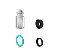 Moliuoly Piston de Levier de Frein en Alliage Haute Résistance avec 3 Anneaux en Caoutchouc 10mm de Diamètre 21mm de Hauteur Compatible avec MAGURA MT2/MT4/MT5/MT6/MT7/MT8/HC3