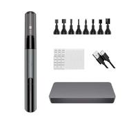 Moliuoly Ponceuse vibrante électrique avec 8 disques abrasifs et 7 grains (#180-#1200), 5400 tr/min, pour un traitement de surface précis - Idéal pour les amateurs, les modélistes et les utilisateurs