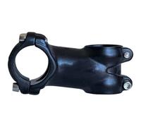 Moliuoly Potence de vélo en alliage d'aluminium 60 mm pour tige de fourche de 28,6 mm et guidon de 31,8 mm, angle 7 degrés, construction légère 110 g, compatible avec vélo de route VTT Fixie, noir