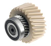 Moliuoly Pour Bafang G521/M600 Moteur Nylon Métal Roue dentée 27T Pièce de rechange pour vélo électrique Résistant à l'usure Remplacement facile