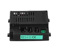Moliuoly RX19 Télécommande récepteur 12 V pour enfants voiture électrique, unité de commande RC 2,4 G avec démarrage en douceur, pièce de rechange pour voiture jouet Ride-on, kit complet récepteur et
