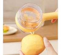 Moliuoly Triple éplucheur de légumes portable pour cuisine Jaune