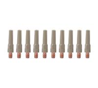 Moliuoly Welding Tips Lot de 10 embouts en métal avec revêtement anti-adhésif 40 x 1,2 mm pour torche de soudage MIG 15AK, réduit les scories et améliore la précision