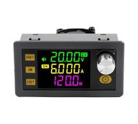 Moliuoly XY-SK120 Convertisseur DC-DC 120 W 6 A Régulateur de tension réglable Step-Up/Step-Down Alimentation avec écran LCD pour CNC pour solaire MPPT pour chargeur Noir