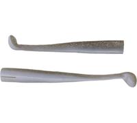 MOLIX Jugulo Soft Shad, queue de rechange, 14cm, White Shad, JSS55-07
