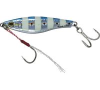 MOLIX Jugulo Wide Casting Jig, metal pilker, 8cm, Blue Zebra Sarda, JUW60-572