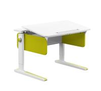 Moll Champion Compact Bureau pour enfant réglable en hauteur, évolutif et ergonomique, avec plateau inclinable et coins arrondis, idéal pour les écoliers, fabriqué en Allemagne