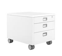 Moll Cubic Caisse à roulettes Blanc 54 x 43 x 42 cm