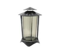 MOLL Lampe funéraire en acier 21cm anthracite