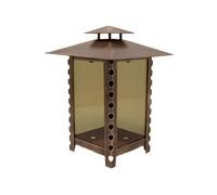 MOLL Lampe funéraire en acier 21cm bronze