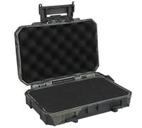 MOLLE Coque rigide tactique étanche et résistante aux chocs pour outils GPS EDC (marron)