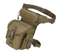 Molle Drop Leg Bag Sac de Taille, Hanche et Cuisse Multi-usages étanche Photographie Motard Appareil Photo Outil Fanny Pack Sangle de Cuisse Cyclisme randonnée armée Vert ..