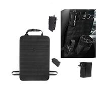 Molle Nylon Tactique Siège Auto Organisateur Siège Avant Dos Sac de Rangement Protection Dossier Avec
