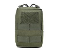 MOLLE Sac banane tactique en nylon 600D EDC pour randonnée, urgence et voyage avec sangles réglables Multicolore / Camouflage, Vert, Sports