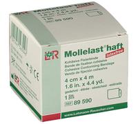 Mollelast® haft Bande de fixation biélastique cohésive 4 cm x m Bande(S) De Gaze 1 pc(s)