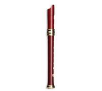 Mollenhauer 4119R Flûte de rêve d'Adri soprano en poirier Touche de type baroque Rouge