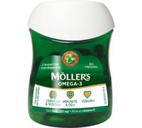 Moller's Oméga -3 Double 60 Gélules