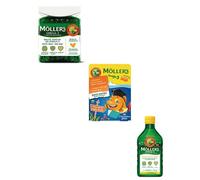 Mollers Pack family Jellies multi-fruits + huile citron 112 capsules + 250ml