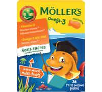 Moller's P'tits Poissons Multifruit 36 Gommes