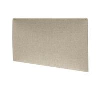 MOLLIS - Panneau Mural rectangulaire et décoratif - Convient comme tête de lit ou Protection Contre Les Chocs - Réduit Le Son et améliore l'acoustique - en Mousse - 60 x 30 cm - Beige Clair