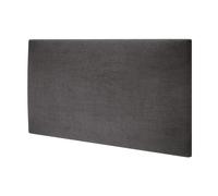 MOLLIS Panneau Rembourré, Panneau Mural Rectangulaire et Décoratif, comme Tête de Lit ou Protection Contre Les Chocs, Réduit Le Bruit et Améliore L'acoustique, en Mousse, 60 x 30 cm, Marron Graphite