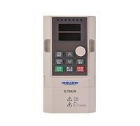 Mollom VFD 0,75KW 1HP 3,8A 220V Entrée Monophasée ou Triphasée vers Sortie Triphasée 0-3000 Hz Variateur de Fréquence Inverter pour Contrôle de Vitesse de Moteur de Broche CNC
