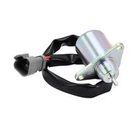 Molloparts 41-9100 41-6383 Solénoïde d'arrêt de carburant 42-0100 compatible avec moteur Yanmar 3TNE72 3TNA72 4TNE84 4TNE88 TK249 374 388 395 482 486 Compatible avec Thermo King SL-100 200 1 2 V