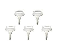 Molloparts 5 pièces Clés d'allumage 1900-0916 37410-55150 430-158 Compatible avec les tracteurs Kubota B1550 B1750 B2150 BX1500 BX1800 BX1830 BX2200 BX22D BX23D F2260 F2560 F2560E F3060 G1700 G1800