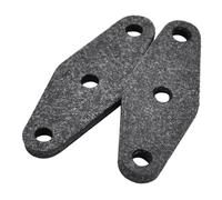 Molloparts 650-24431-A0-00 650-24431-00-00 Lot de 2 joints de pompe à carburant compatibles avec Yamaha hors-bord 2 temps