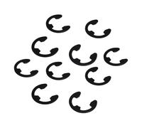 Molloparts 812000029 - Lot de 10 anneaux de serrage E-Clip Klips 12000029 compatibles avec les tracteurs de pelouse Husqvarna AYP Craftsman Poulan 16, 18 et 20 HP compatibles avec les arbres d'essieu