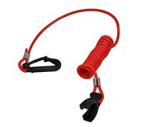Molloparts Cordon de sécurité pour interrupteur d'arrêt d'urgence 176288 0176288 compatible avec Johnson compatible avec Evinrude compatible avec moteur hors-bord OMC
