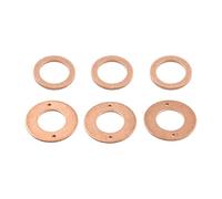 Molloparts Lot de 3 joints d'injecteur compatibles avec moteur Kubota D750 D850 D950