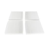 Molloparts Lot de 4 filtres à air d'habitacle 91559 ABPN10G91559 PA4857 AF26235 P609422 CAF24003 BOA91559 compatibles avec Freightliner compatible avec Coronado compatible avec Cascadia compatible avec Columbia